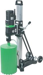 Click here to view a larger image of the DBE 300 core drilling machine